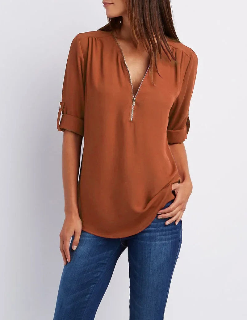 Camicia pullover casual