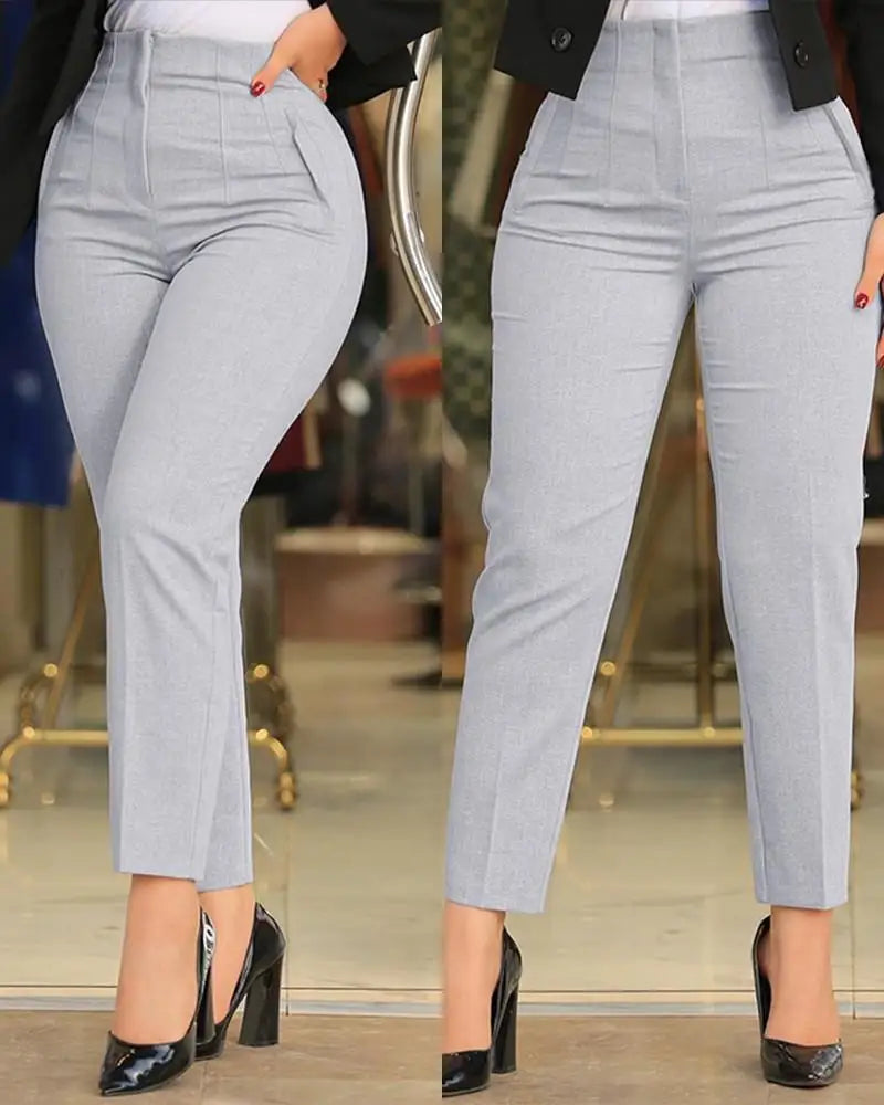 Pantaloni sartoriali a vita alta