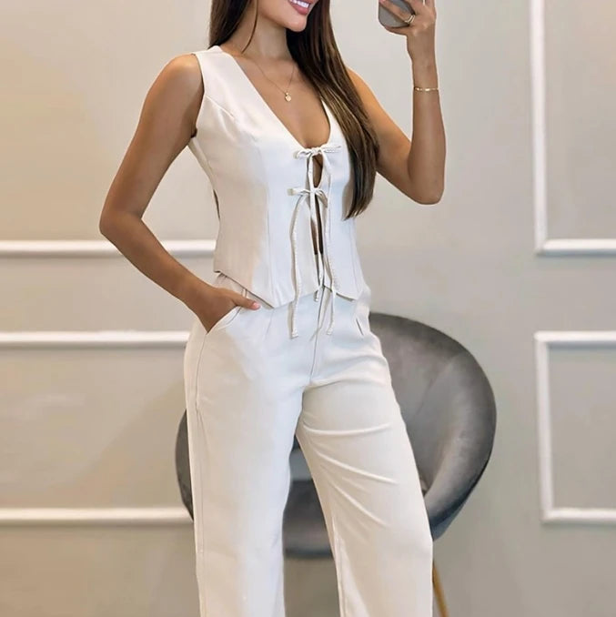 Completo composto gilet e pantalone