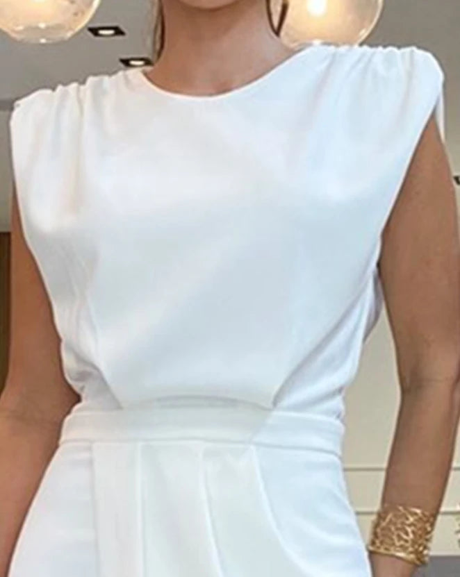 Abito elegante dal taglio asimmetrico