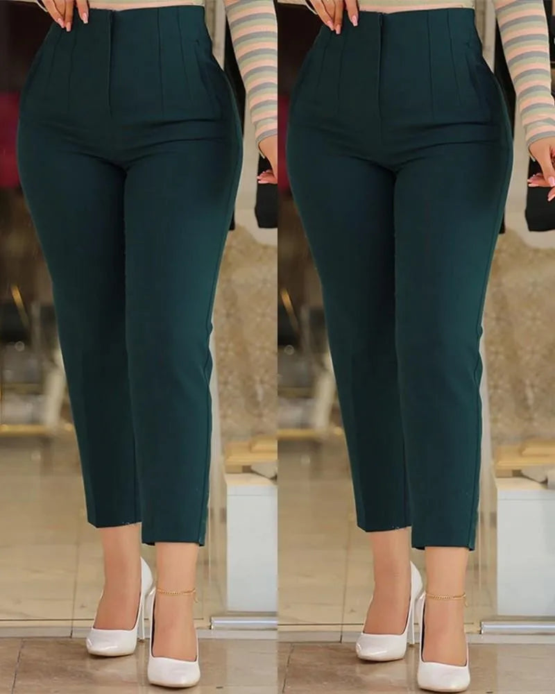 Pantaloni sartoriali a vita alta