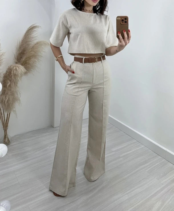 Set di pantaloni da donna eleganti casual