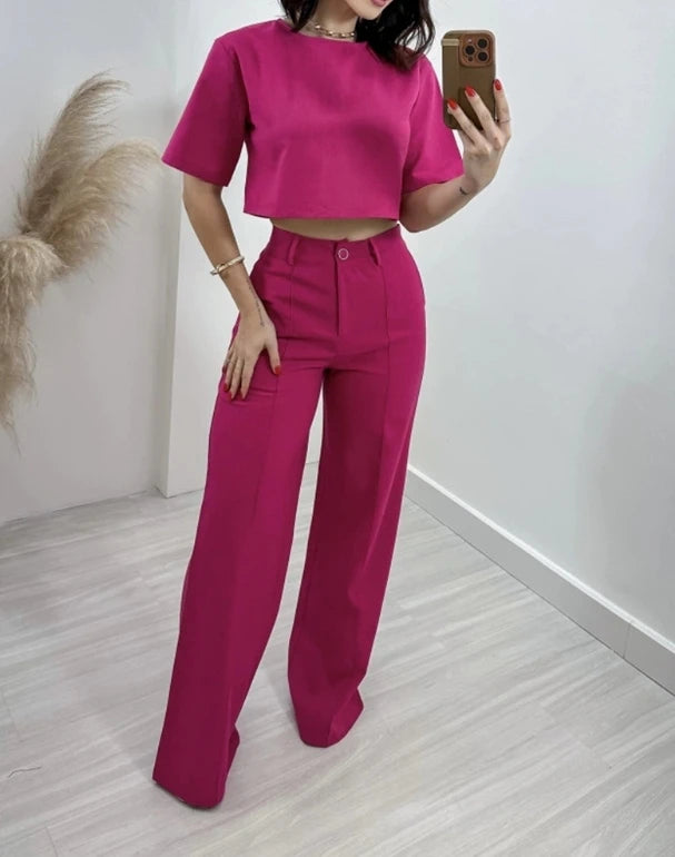 Set di pantaloni da donna eleganti casual