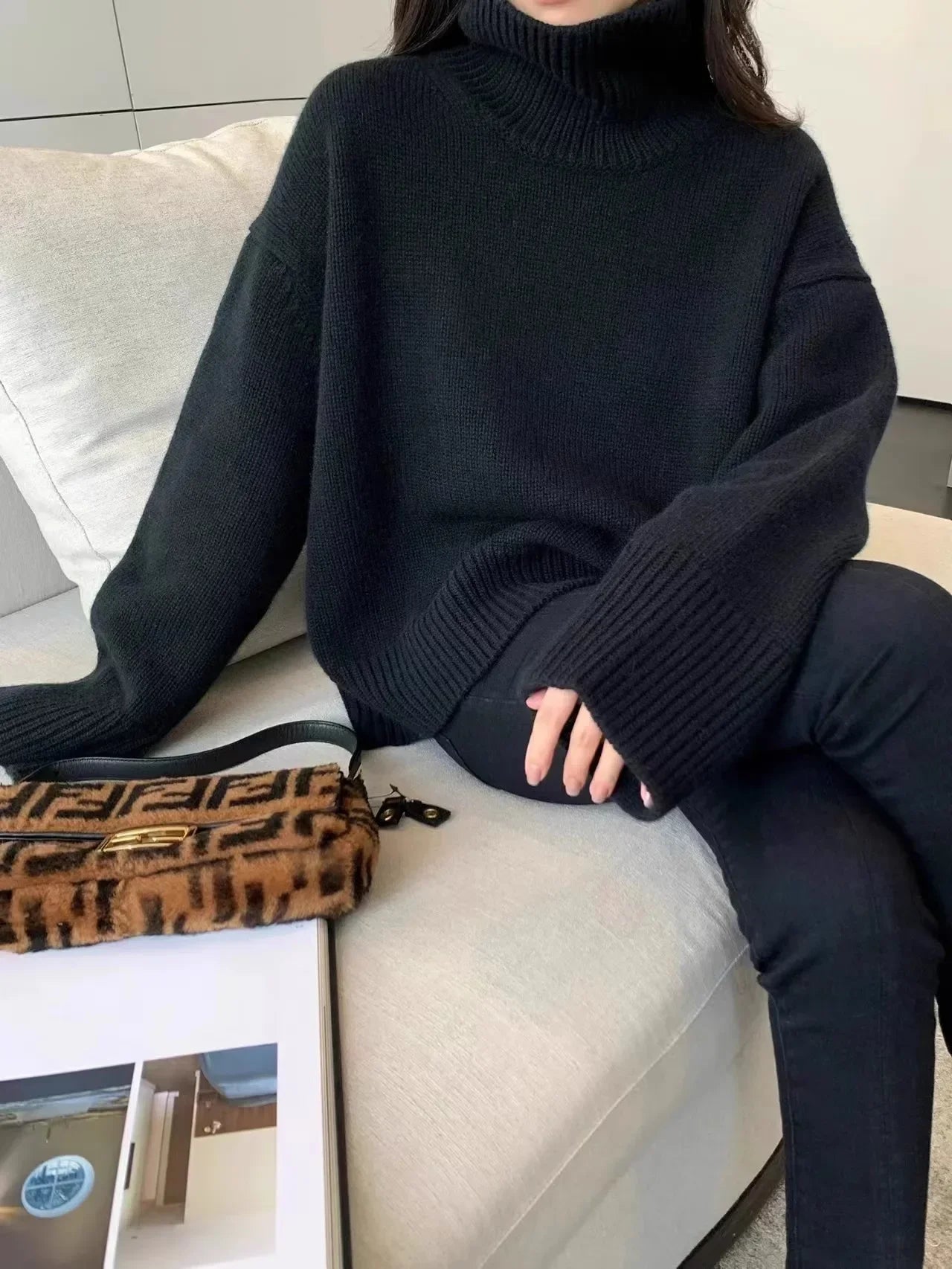 Maglione in cashmere da donna