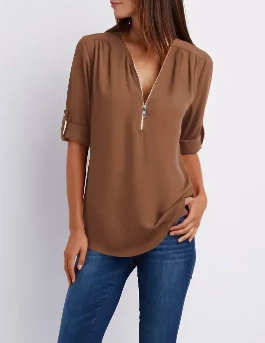 Camicia pullover casual