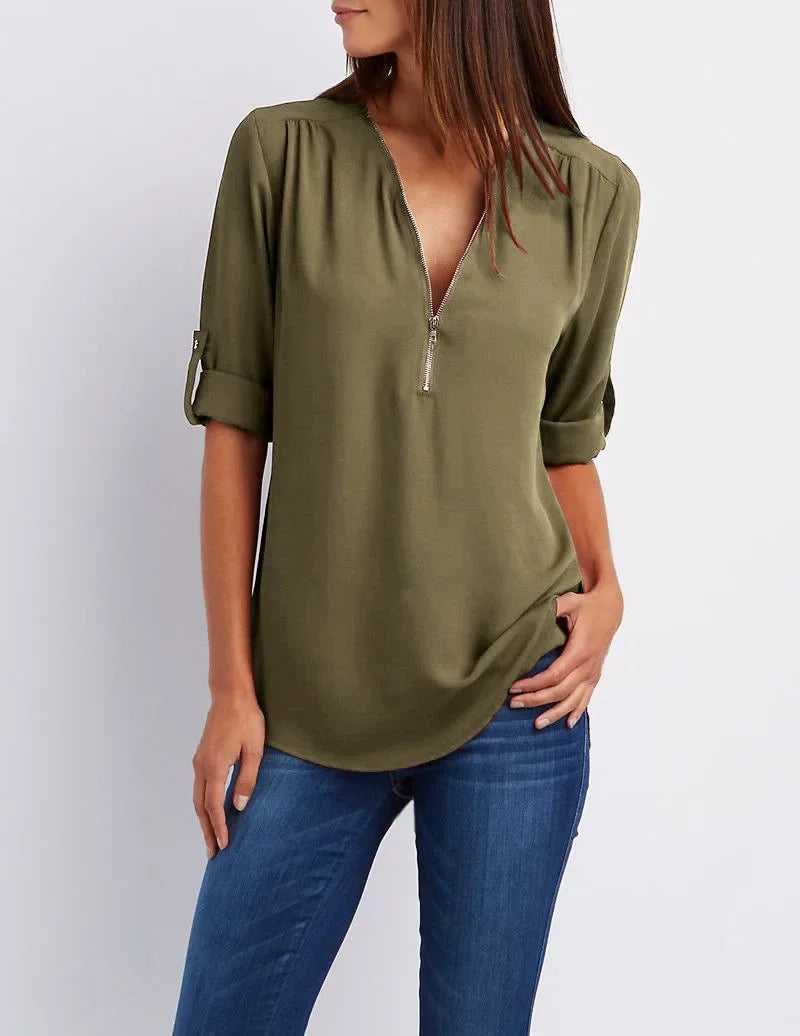 Camicia pullover casual