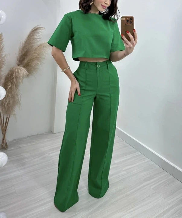 Set di pantaloni da donna eleganti casual
