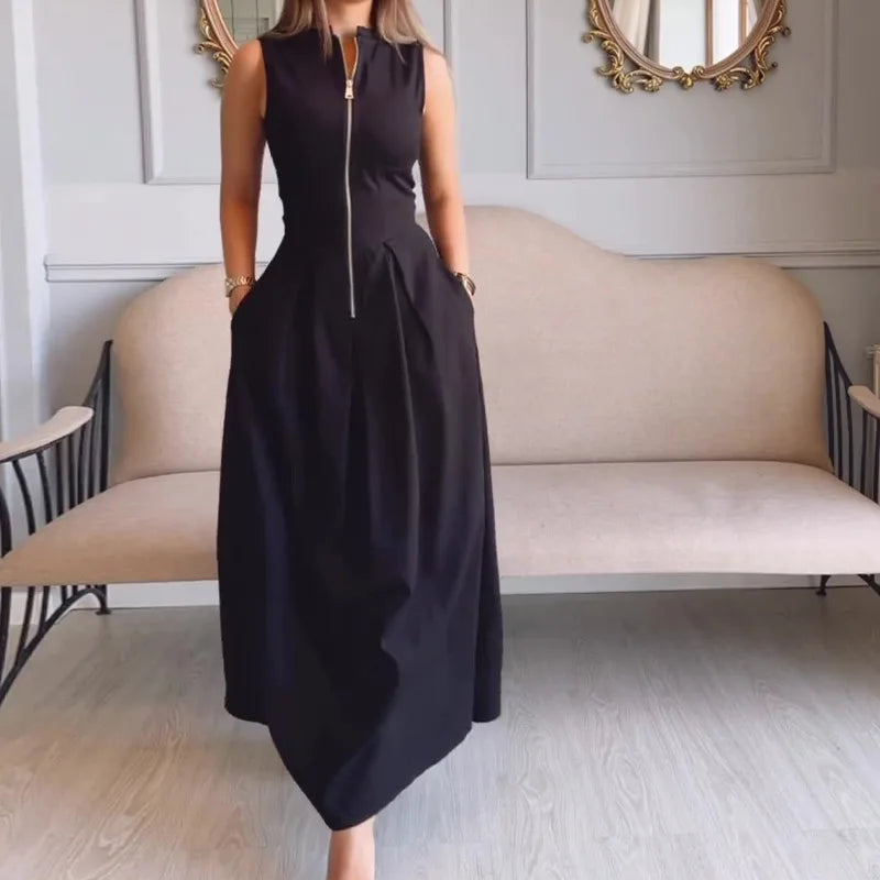 Abito lungo elegante e raffinato