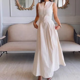 Abito lungo elegante e raffinato