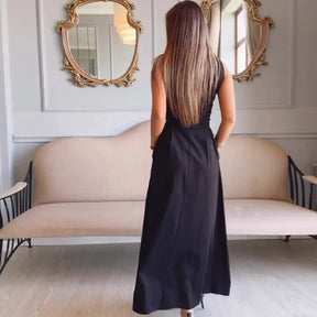 Abito lungo elegante e raffinato