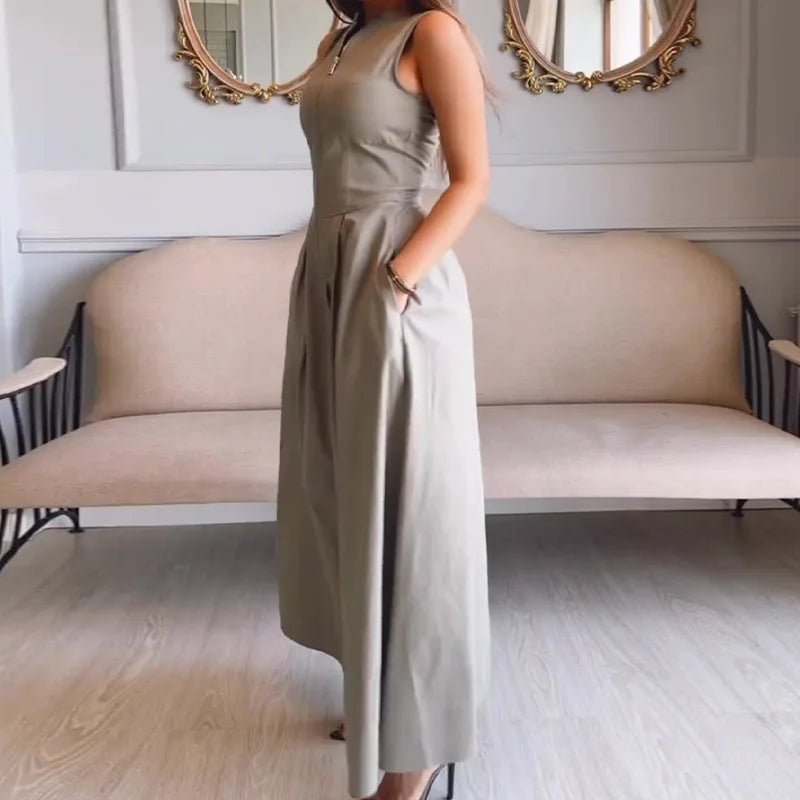 Abito lungo elegante e raffinato